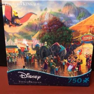 Puzzle 750 piece Disney /Thomas Kinkade